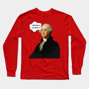 President George Washington Long Sleeve T-Shirt